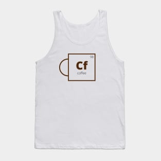 Coffee science element Tank Top